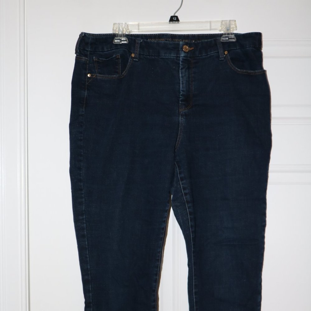 SO SLIMMING Girlfriend Ankle Jeans- Chico's